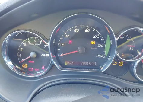 2010 Pontiac G6 из США, поврежденный, VIN 1G2ZA5EN9A4156414